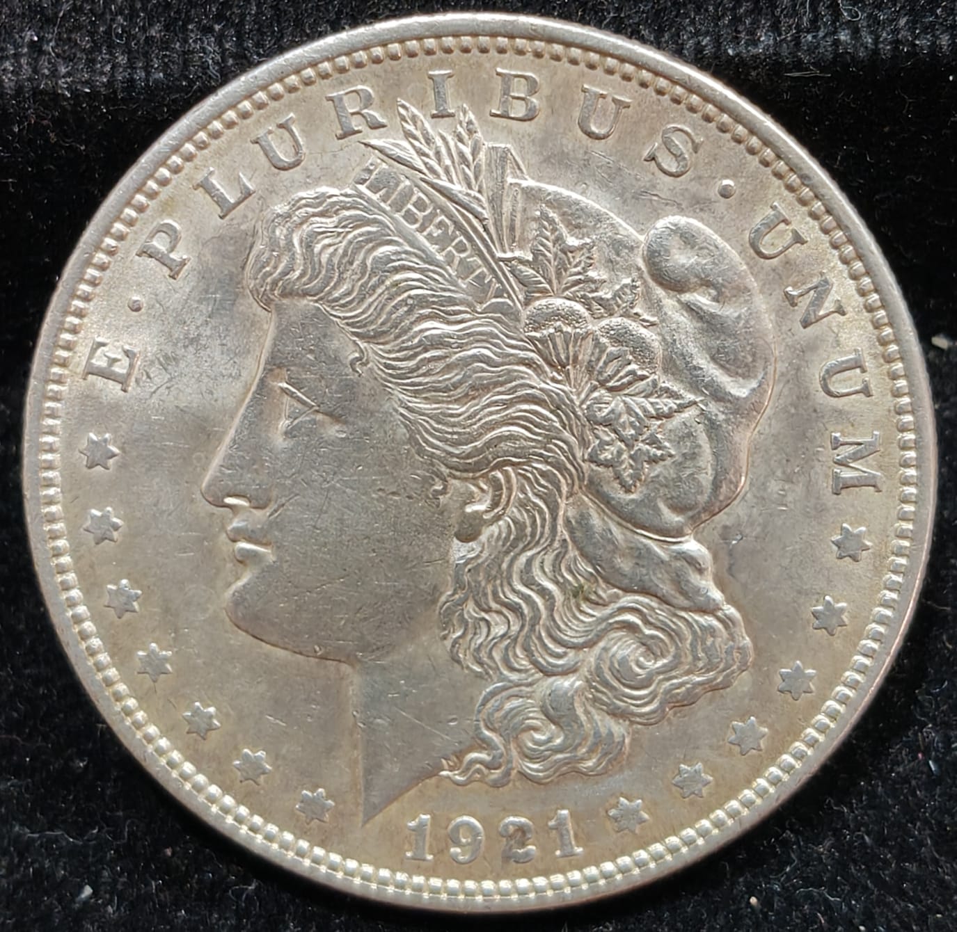 WhatsApp Image 2025-10-10 at 17.08.43_c168e054 United States 1 Dollar 1921 "Morgan Dollar"RARE SILVER COIN - Image 1