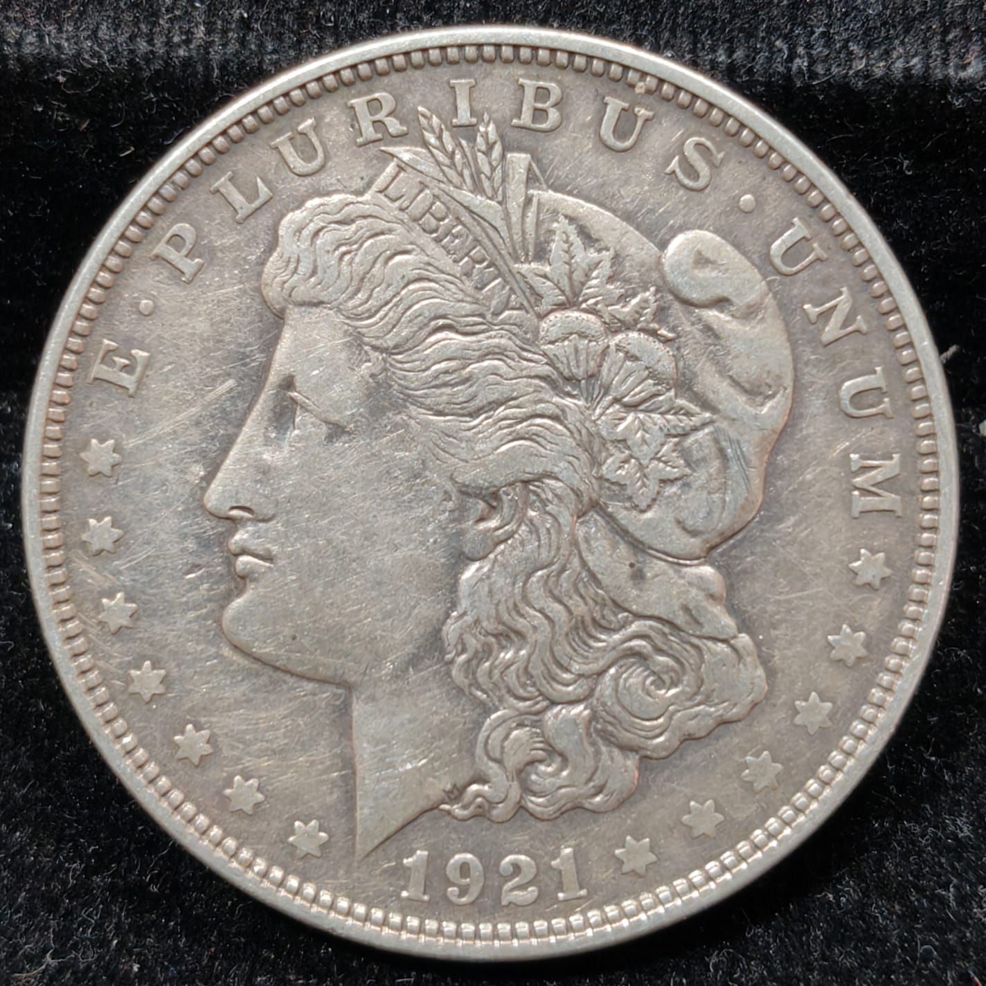 WhatsApp Image 2025-10-10 at 17.23.48_a425b144 United States 1 Dollar 1921"Morgan Dollar"RARE SILVER COIN - Image 1