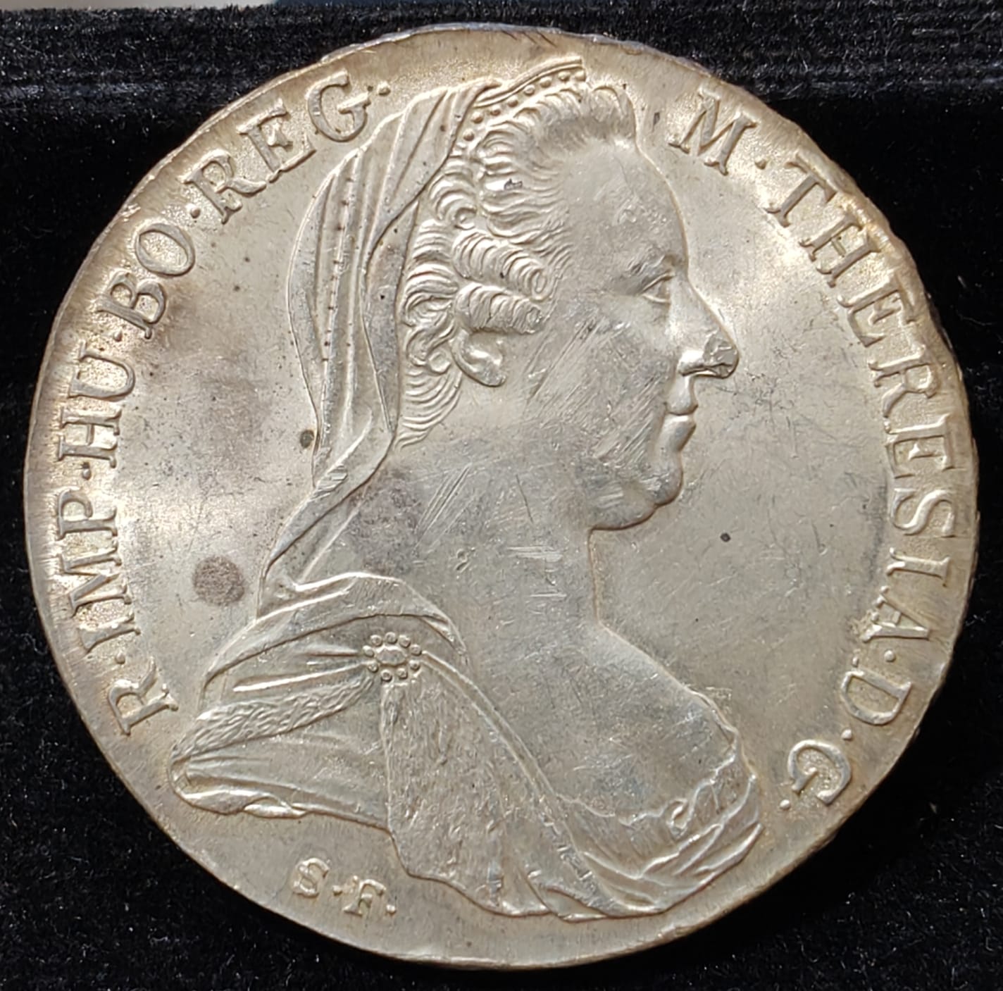 WhatsApp Image 2025-10-10 at 17.46.34_f534b4a4 Austria1 Thaler 1780 - Maria Theresia Extremely Rare Silver Coin - Image 1
