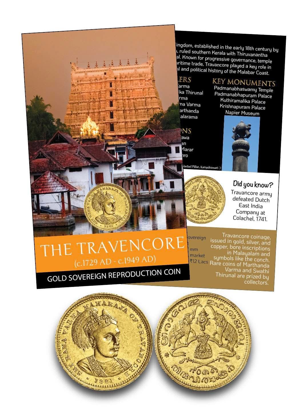 WhatsApp Image 2025-12-01 at 13.02.58_912430ec 🟡 THE TRAVANCORE KINGDOM – GOLD SOVEREIGN REPRODUCTION COIN WITH BEAUTIFUL FOLDER PACKAGING - Image 1