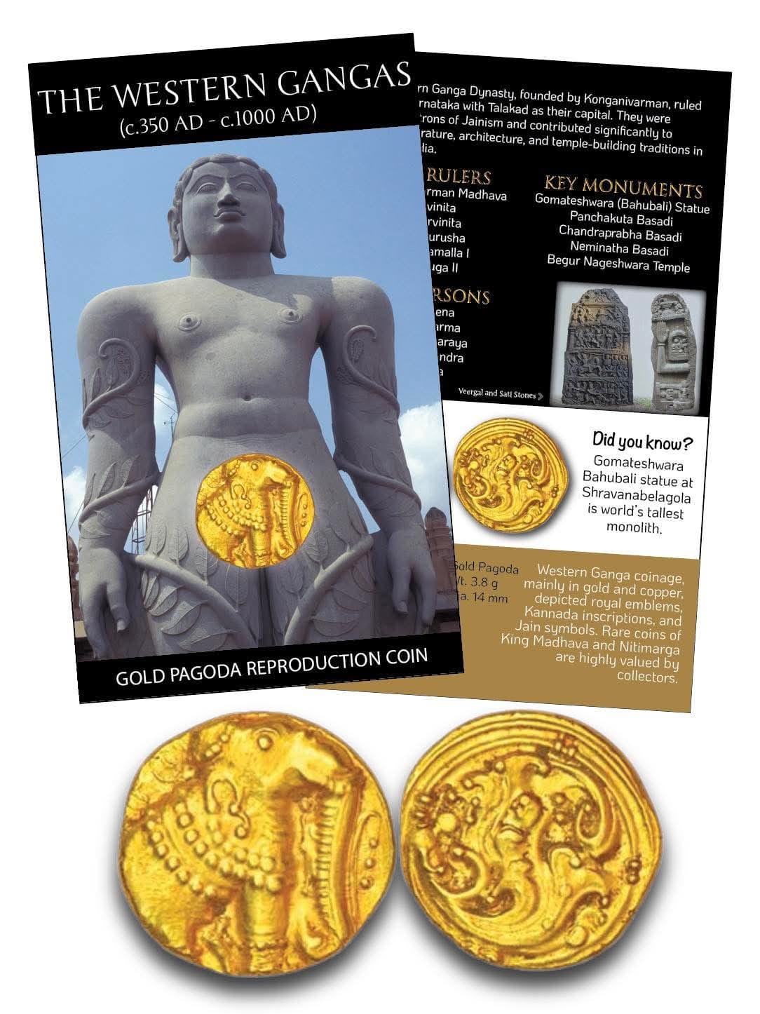 WhatsApp Image 2025-12-01 at 13.13.46_03292e43 🟡 THE WESTERN GANGAS – GOLD PAGODA REPRODUCTION COIN WITH BEAUTIFUL FOLDER PACKAGING - Image 1