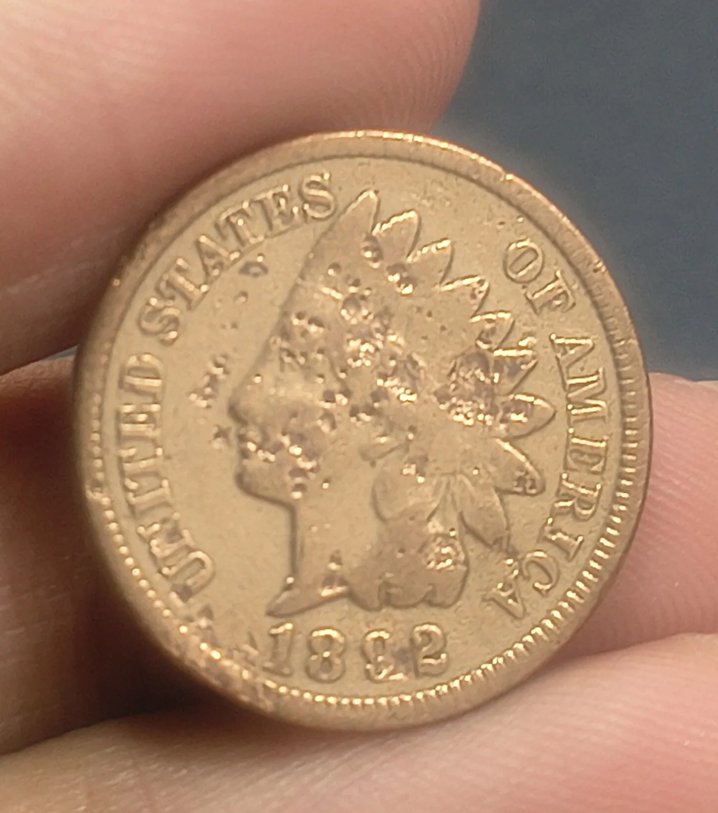 IMG_20260424_180052127.jpg United States 1 Cent 1892 "Indian Head Cent" Rare Coin - Image 1